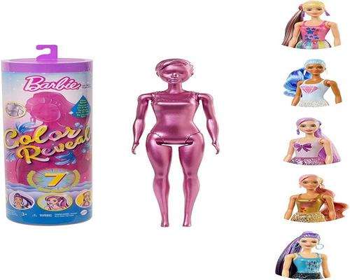 une Poupée Barbie Color Reveal