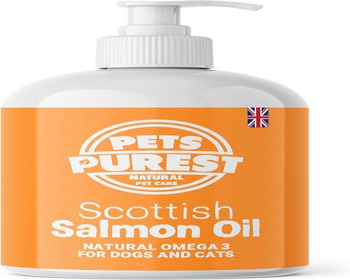 une Huile De Saumon Écossaise Pets Purest