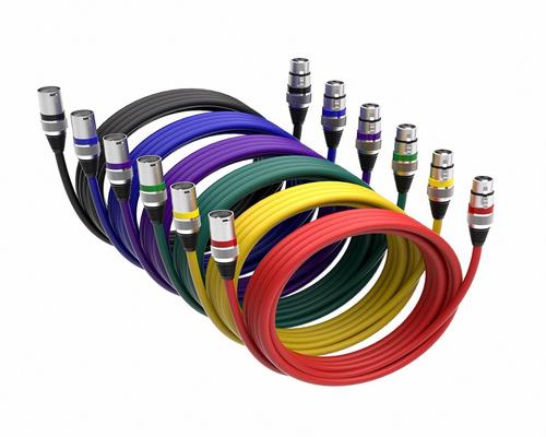 un Câble Xlr Multicolore Nouiosa