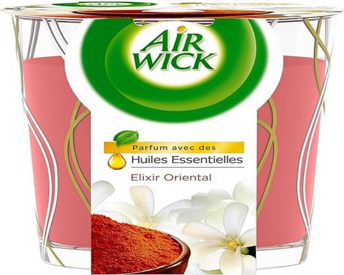 une Bougie Parfumée Airwick Elixir Oriental