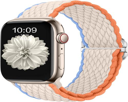 un Bracelet Tressé Cemika Pour Apple Watch