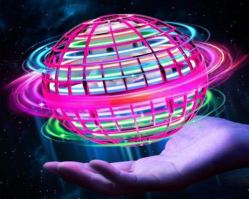 une Boule Volante Lumineuse Flying Spinner