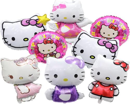 un Kit De Décorations Hello Kitty Pour Fêtes