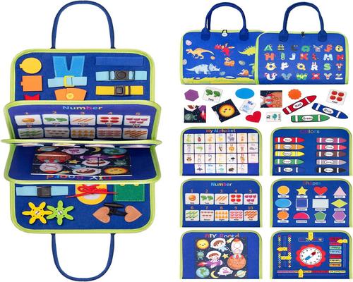 un Busy Board Montessori Portable