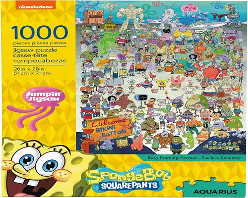 un Puzzle Spongebob 1000 Pièces