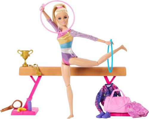 un Coffret Barbie Gymnastique