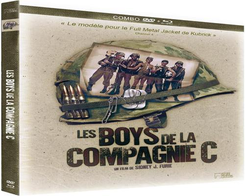 un Coffret "Les Boys De La Compagnie C" Blu-Ray + 2 Dvd