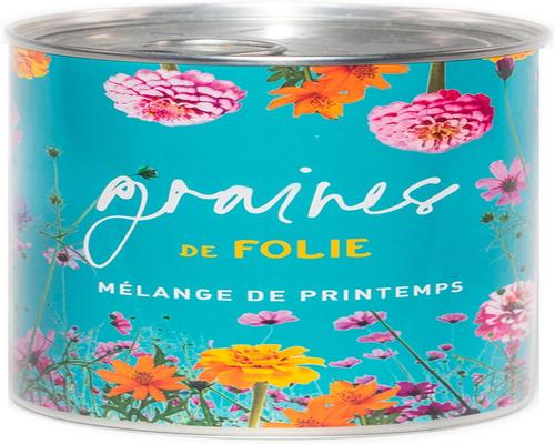 un Kit De Fleurs À Semer En Boîte Mauvaises Graines (Folie Pop)