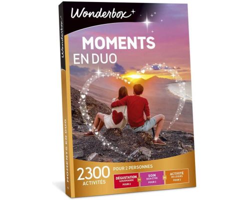 Un Coffret Wonderbox MOMENTS EN DUO 