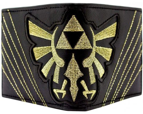 Un Portefeuille Zelda Triforce Stitched