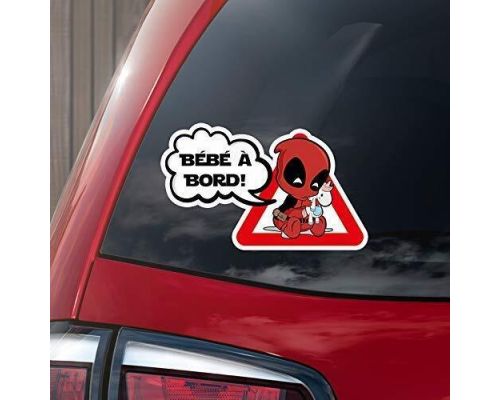 <notranslate>Un Sticker Bébé à Bord Deadpool</notranslate>