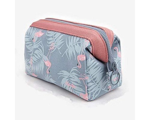 Une Trousse de Toilette Flamant Rose