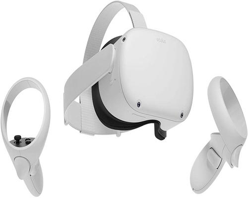 um fone de ouvido Oculus Quest 2 - fone de ouvido multifuncional de realidade virtual de última geração - 256 GB