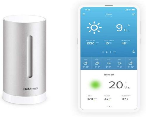 ein Netatmo Station Indoor-Zusatzmodul Das Netatmo