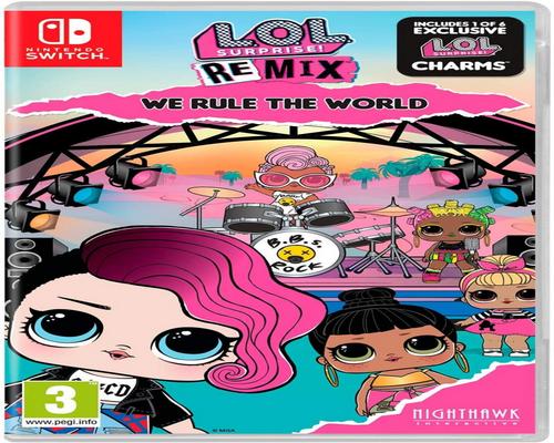 ¡Un juego sorpresa LOL de Nintendo Switch! Edición Remix: We Rule The World (Nintendo Switch)