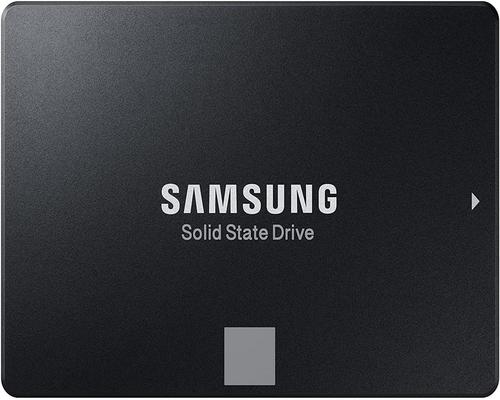 een Samsung interne 860 Evo 2,5-inch SSD-kaart
