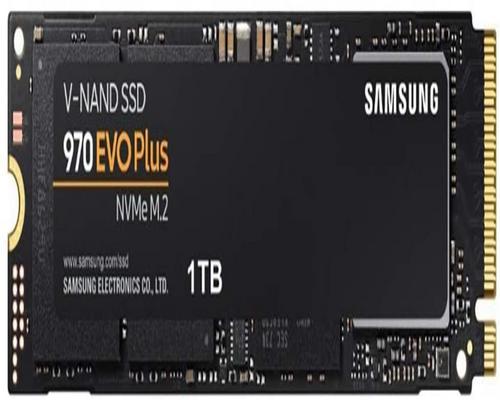 een interne Samsung 970 Evo Plus Nvme M.2 SSD-kaart