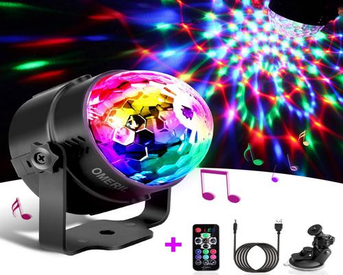 A Voice Control Disco Ball Projector