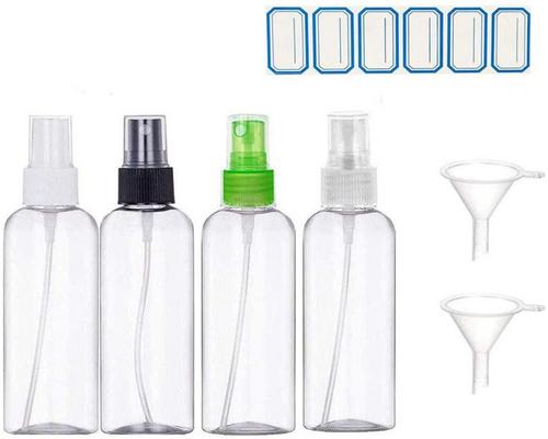 One Pack Of 5 100ml Spray Bottle With Screw Spray Head