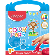 <notranslate>a Set Of Maped Color&#39;Peps 4 Pots For Baby And Child From 1 Year</notranslate>