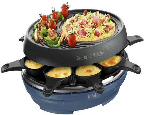 Raclette Tefal Colormania 3 In1グリルおよびクレープアプライアンス