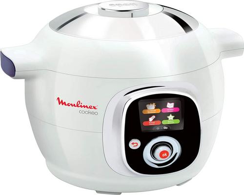 a Moulinex Cookeo Intelligenter Multicooker-Roboter 100 vorprogrammierte Rezepte 6 L Bis zu 6 Personen 6 Kochmodi