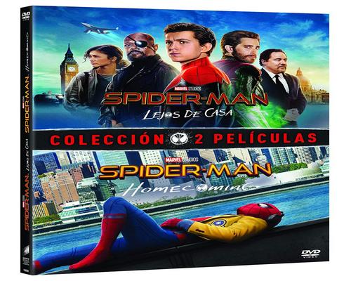 una Película Pack Spider-Man: Homecoming + Lejos De Casa (Dvd)