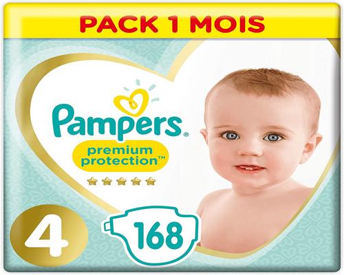 Один подгузник Pampers размер 4