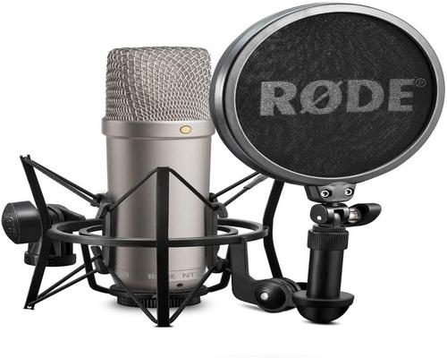 un Micro Condensateur Kit Rode Nt1-A Complete Vocal Recording