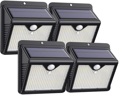 照明Trswyop户外太阳能灯4个装150个LED