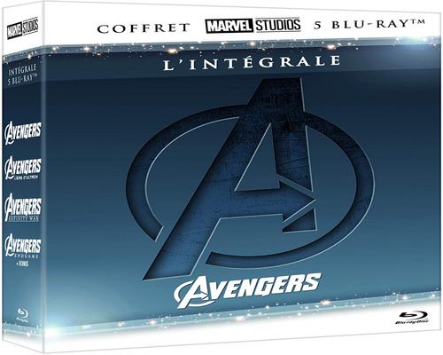 een Avengers-complete serie-4-films [Blu-Ray]