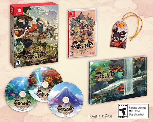 a Set Of Accessory Sakuna Of Rice And Ruin - Divine Edition - Nintendo Switch