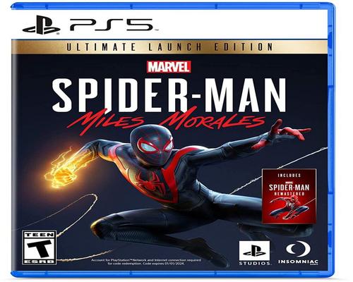 a Set Of Accessory Marvel'S Spider-Man: Miles Morales Ultimate Launch Edition – Playstation 5