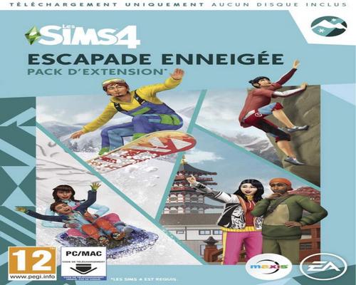 et pc-spil The Sims 4 Snow Getaway Expansion Pack (Pc)