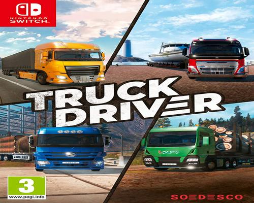 ein LKW-Fahrer-Spiel