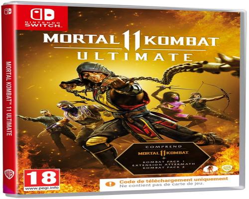 et Nintendo Switch Mortal Kombat 11 Ultimate Code In Box-spil (Nintendo Switch)