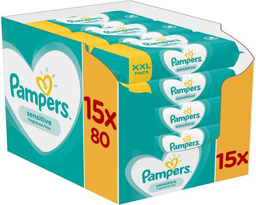ein Pampers Sensitive Wipe
