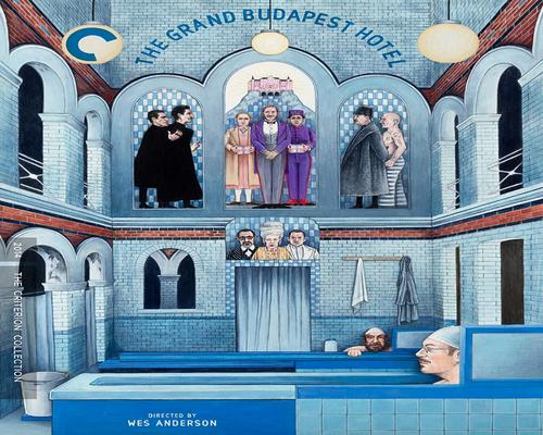 a Movie The Grand Budapest Hotel (The Criterion Collection) [Blu-Ray]