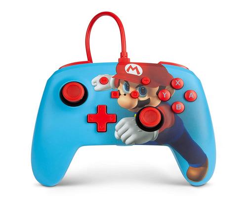 a Set Of Accessory Powera Nsw Enwired Controller Mario Punch