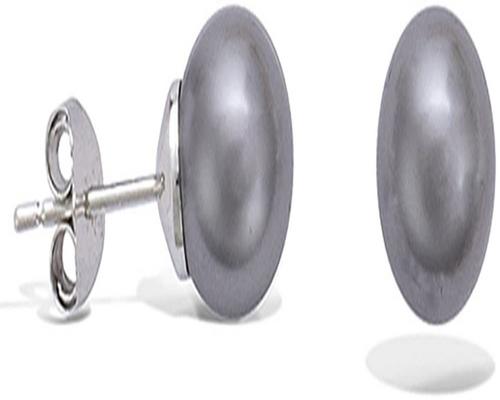A Pair Of Les Plaisirs De Stella Earrings In Rhodium Silver 925/000