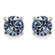 <notranslate>A Pair Of Earrings In Silver 925/000 And Blue Crystal</notranslate>