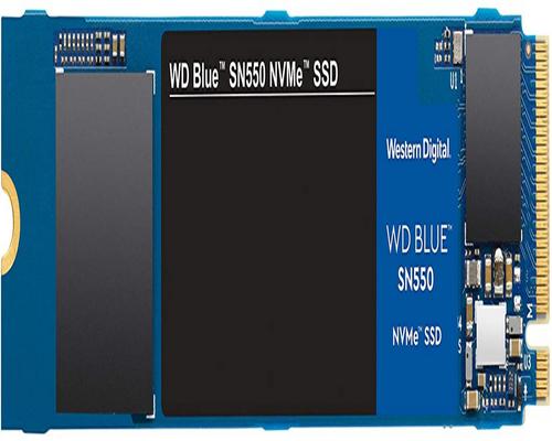 um cartão Sn550 Blue Wd Ssd de 1 TB