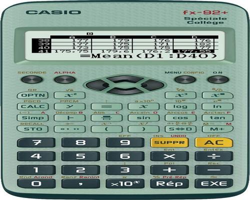 uma calculadora Casio Fx-92 +