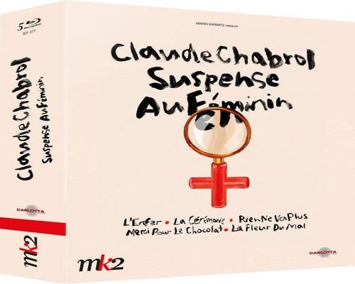 en film Claude Chabrol-Suspense Au Féminin: Helvede + Ceremonien + Intet går mere + Tak for chokoladen + Det ondes blomst [Blu-Ray]