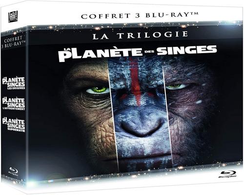 Un Film Planet of the Apes-Complete-3 Film [Blu-Ray]