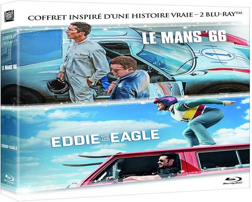 un film Le Mans 66 + film di Eddie The Eagle-Box 2 [Blu-Ray]