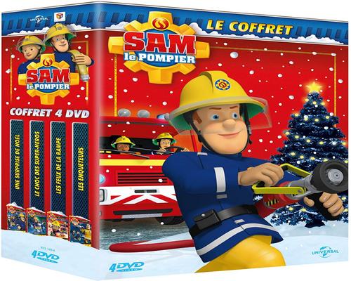 een dvd Sam The Fireman-The Box