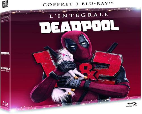 Deadpool 1 + 2 -elokuva [Blu-Ray]