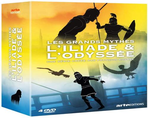 a DVD The Great Myths-The Iliad And The Odyssey