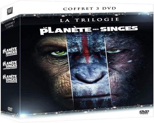 un Film El planeta de los simios-Complete-3 Films